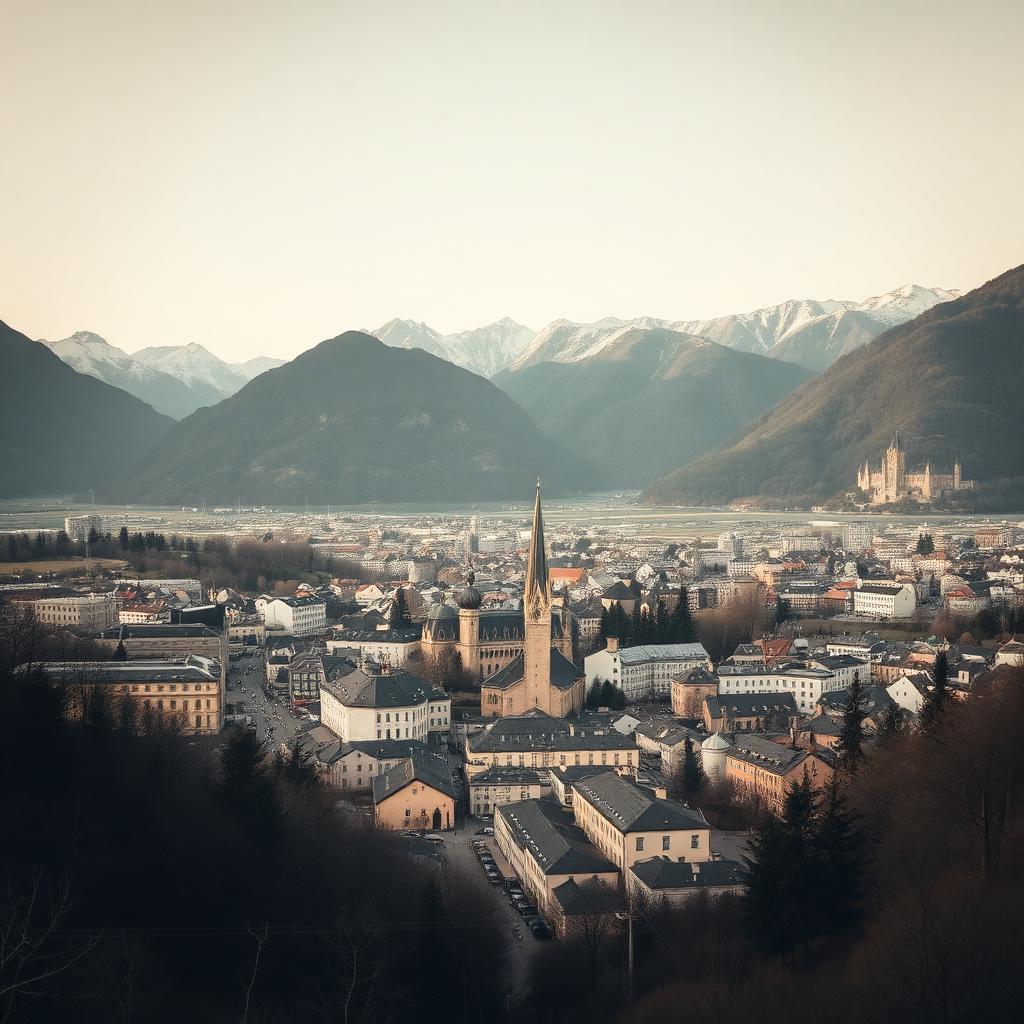 Blick über Vaduz, Sitz der TGI Group und der Finanzmarkt­aufsicht
